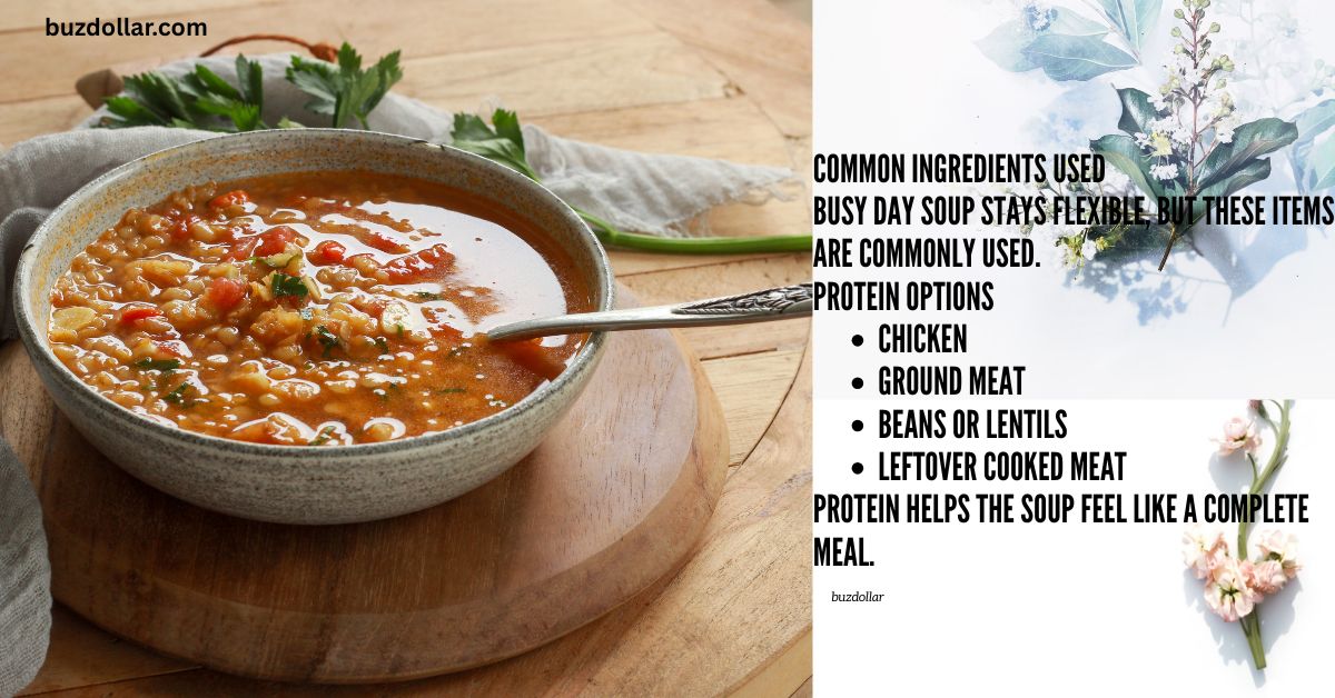 busy day soup